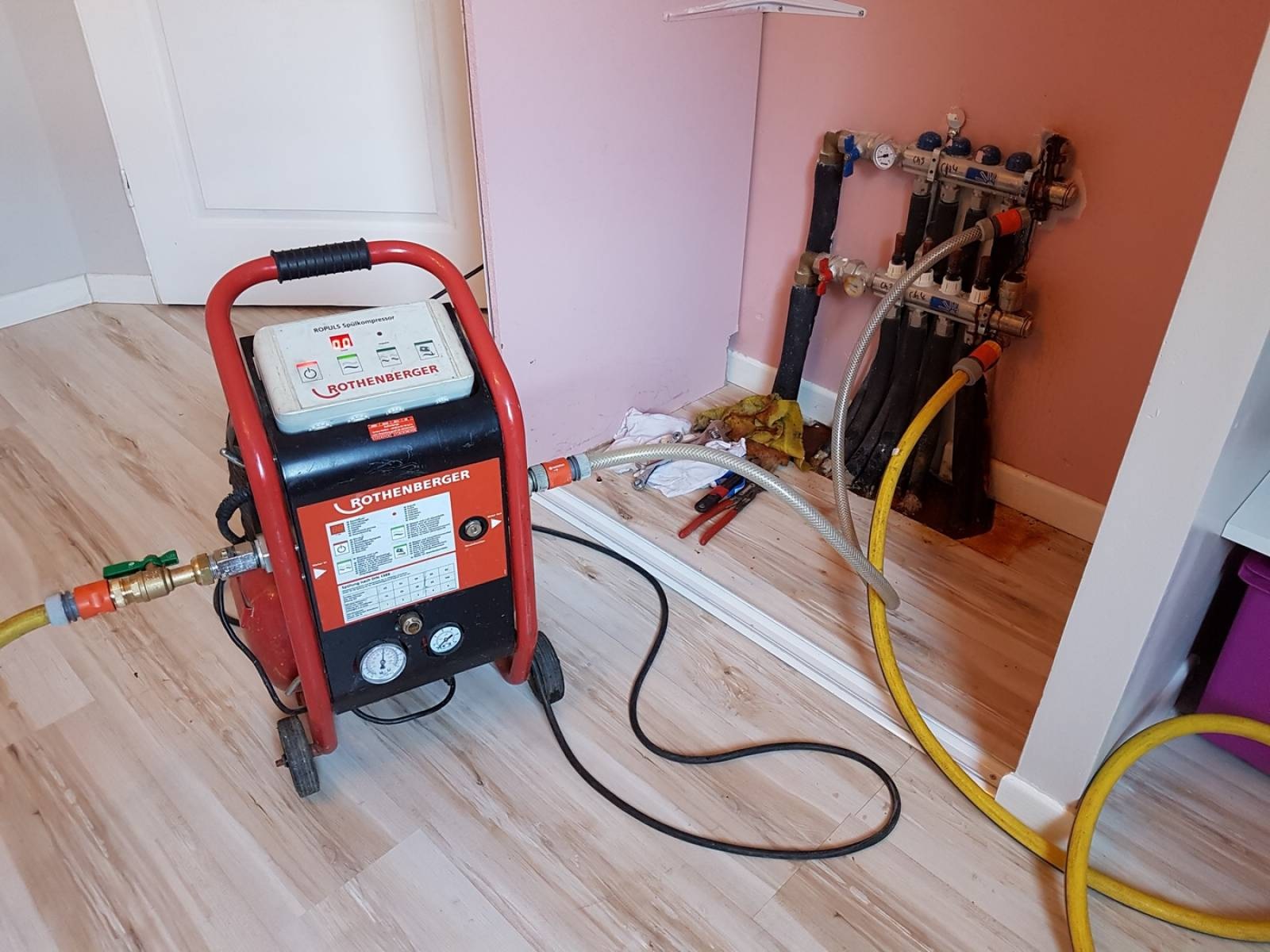 Aydınevler Vaillant Hermetik Şofben Petek Temizliği